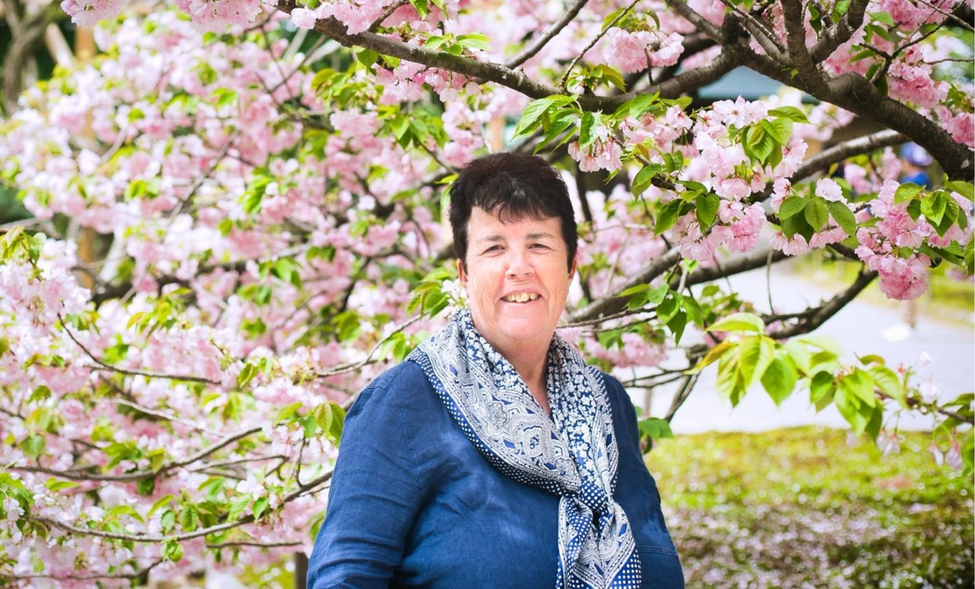 Bernadette In Blossoms