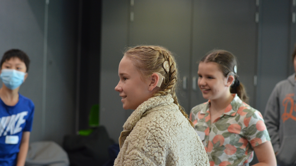 Teenage Girls With Cochlear Implants